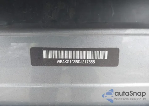 2013 BMW 335Is из США, поврежденный, VIN WBAKG1C55DJ217655